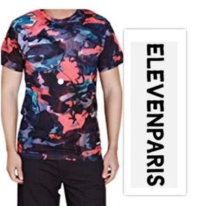 Eleven Paris Men's Vibrant Floral Tee